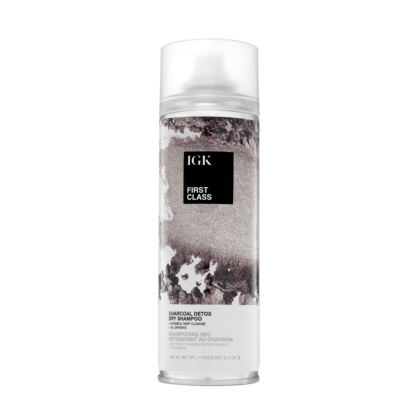 Produktbild von FIRST CLASS - Charcoal Detox Dry Shampoo