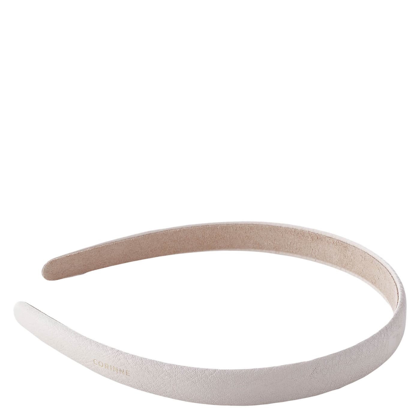 Corinne World - vegan Diadem Narrow Plain Cream