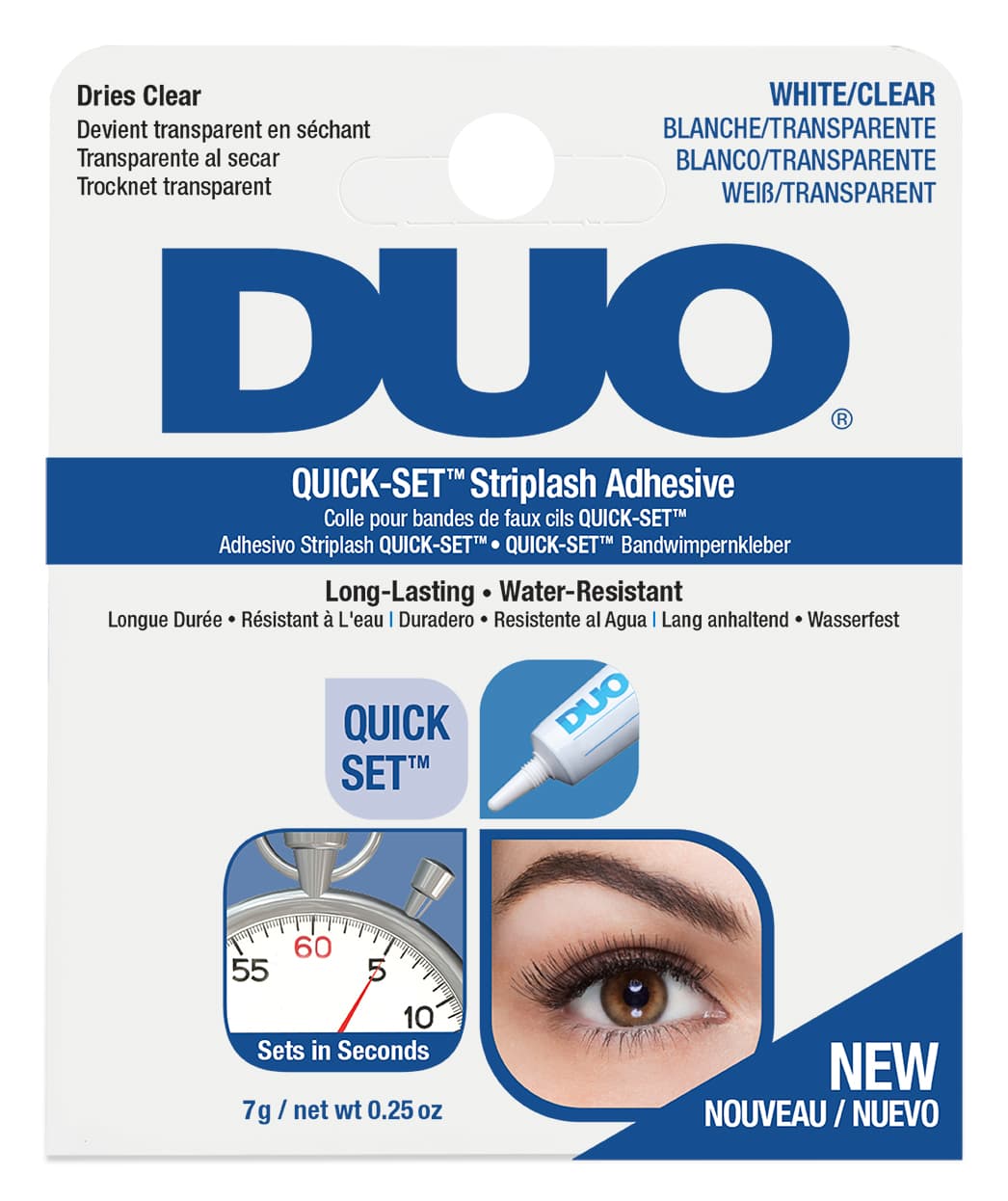 DUO - Quick Set Adhesive Clear