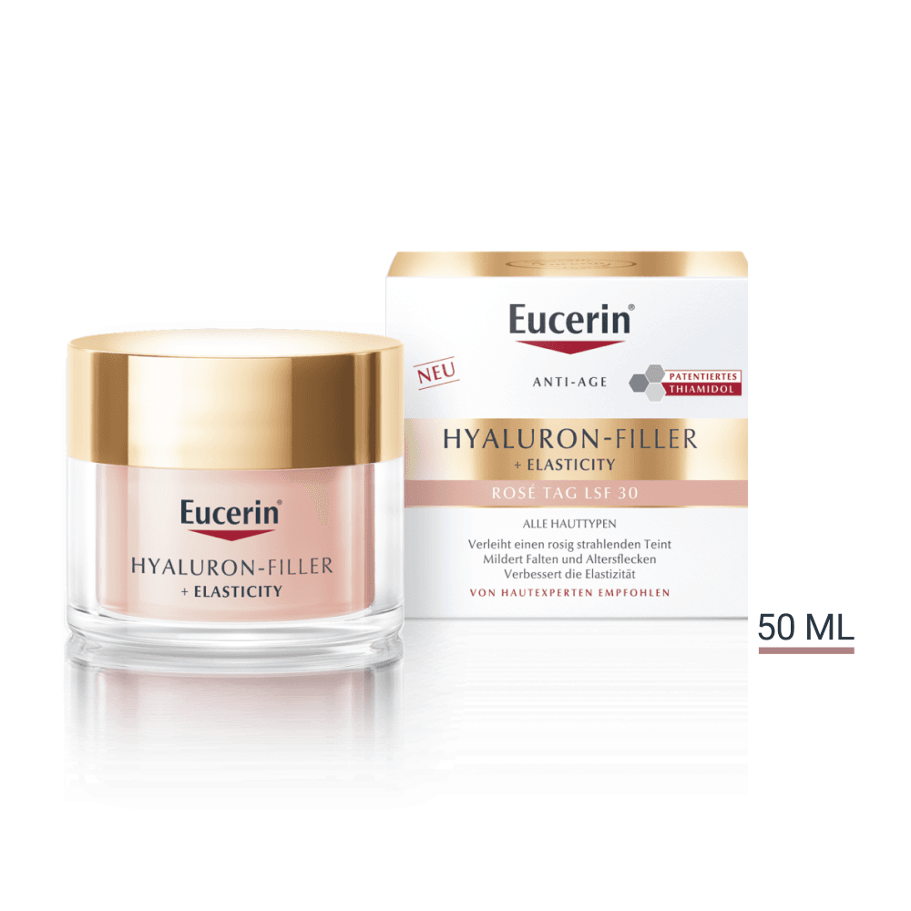 Eucerin - Hyaluron-filler + Elasticity Tagespflege Rose Lsf 30