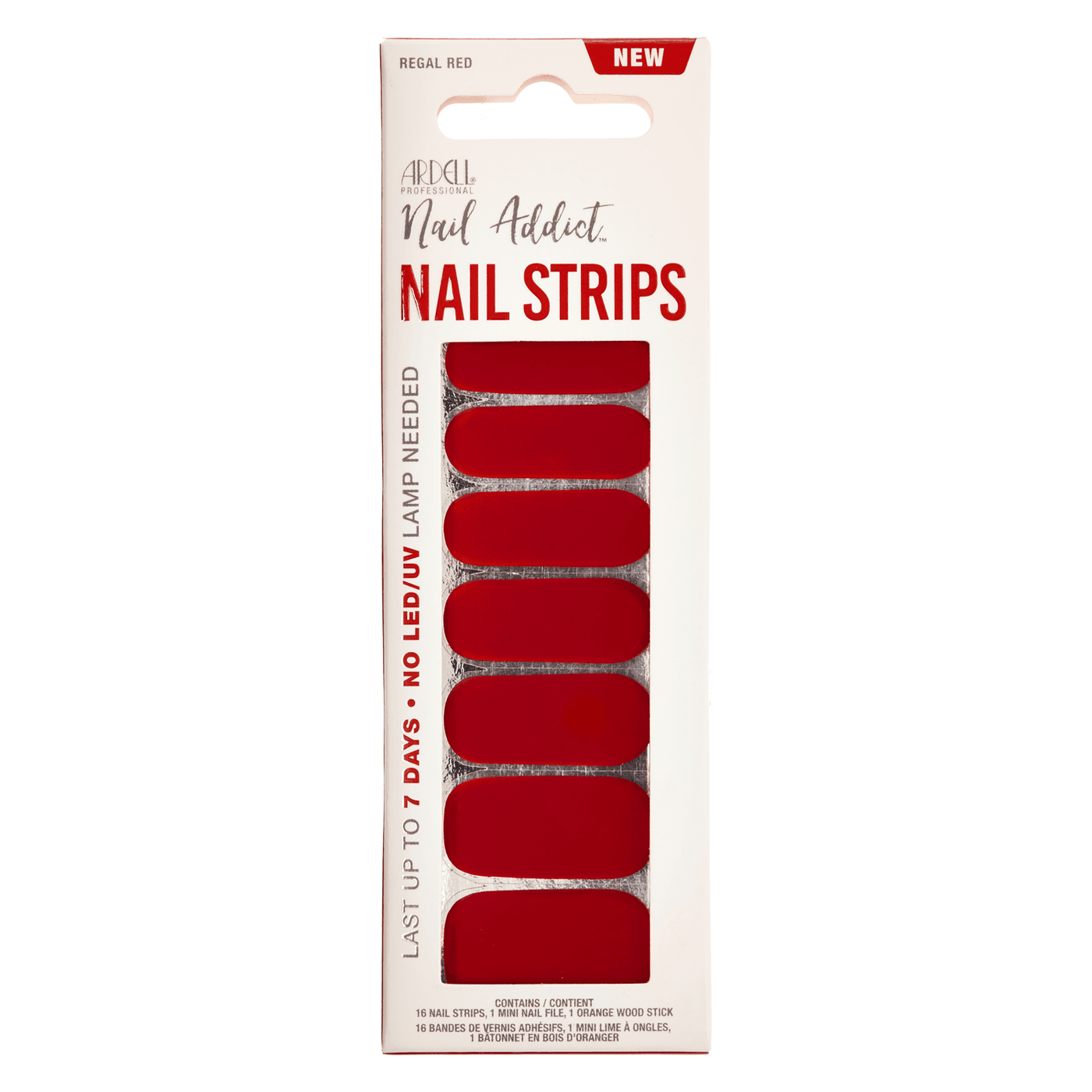 Nail Addict - Nail Strips Regal Red