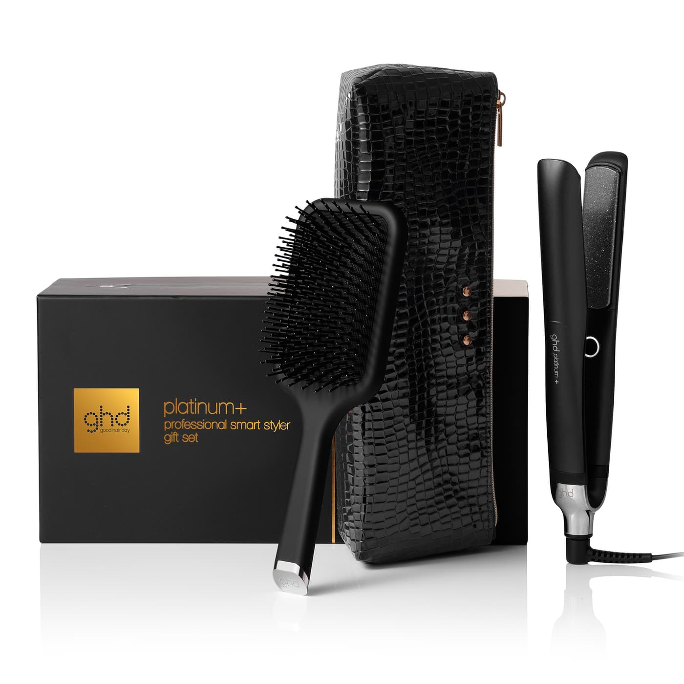 ghd Cherry Chic Collection - Platinum+ Gift-set Black