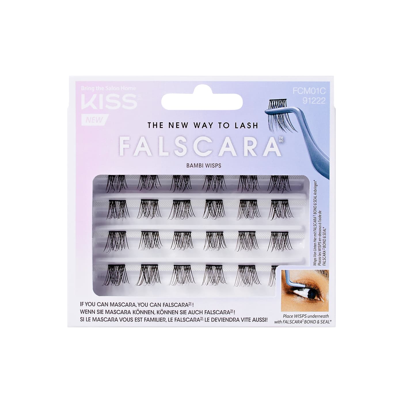 KISS Lashes - Falscara Eyelash Wisp Multi - Bambi