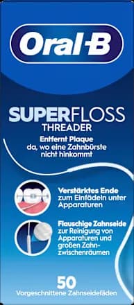 Oral B - Threader Zahnseide 50 Fäden