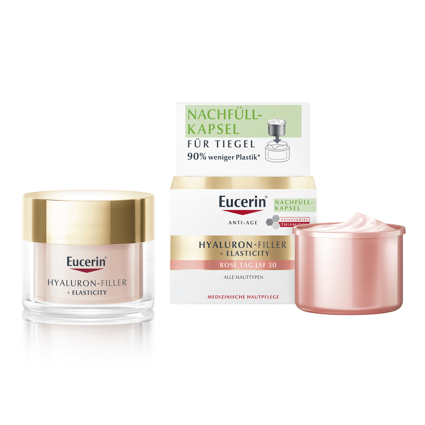 Eucerin - Hyaluron-Filler + Elasticity Tagespflege Rose