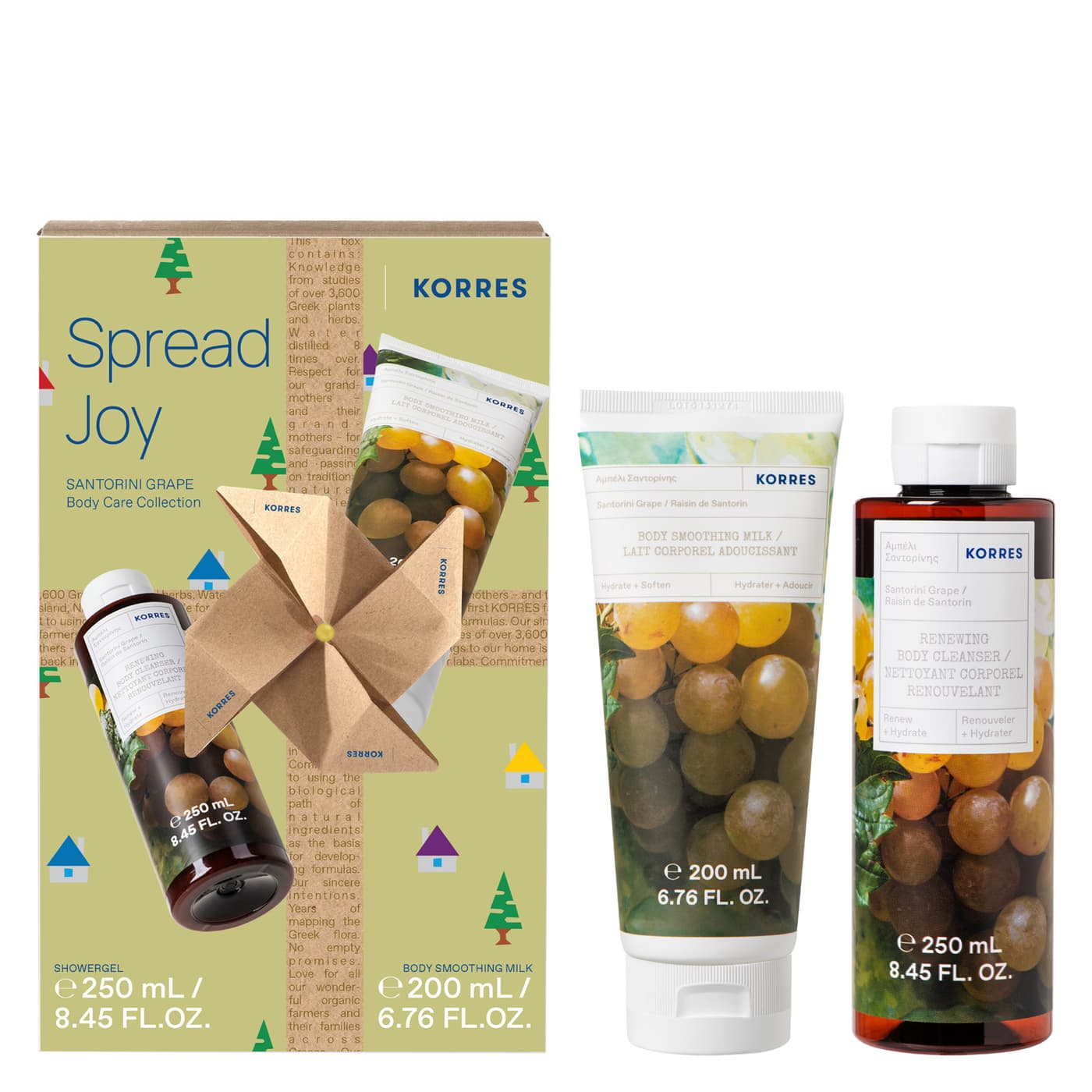 Korres Care - Santorini Grape Bodycare Set