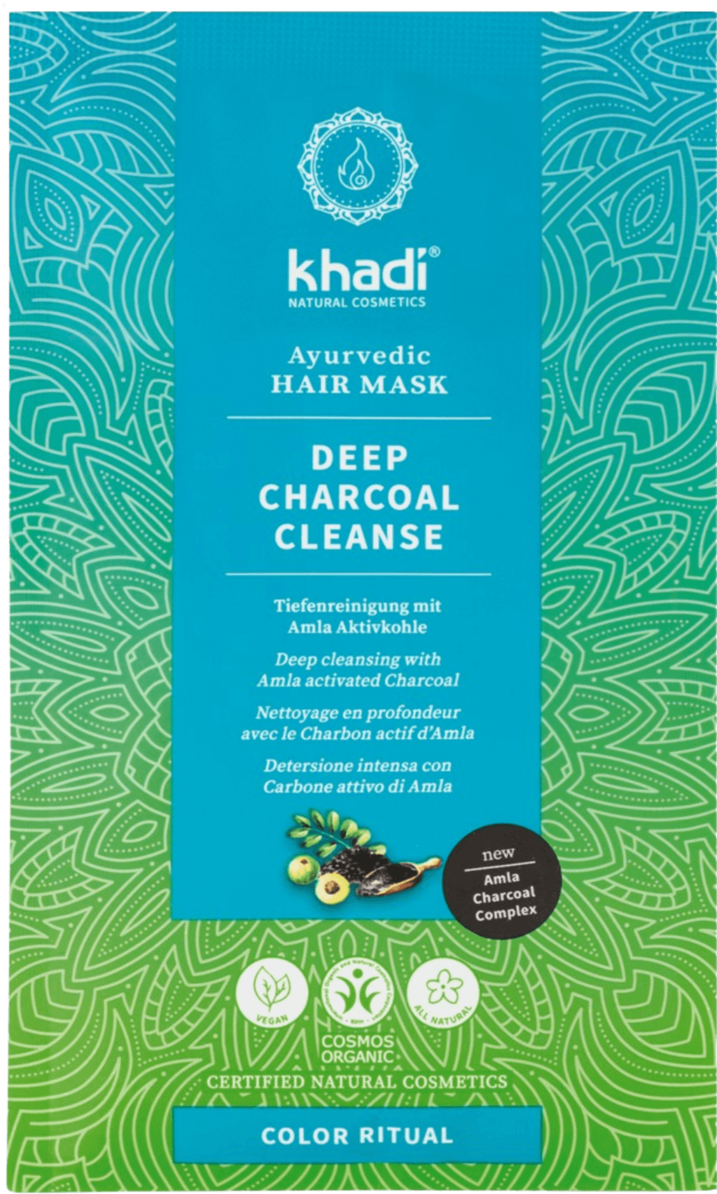 Khadi - Haarmaske deep Charcoal Cleanse