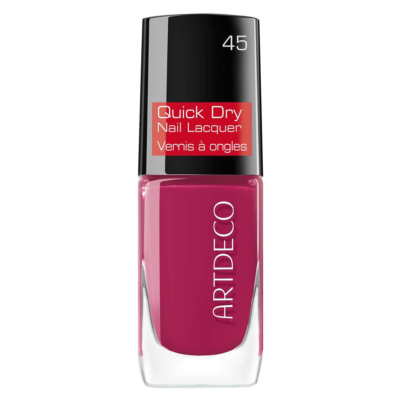 Quick Dry Nail Lacquer Raspberry Tart 45