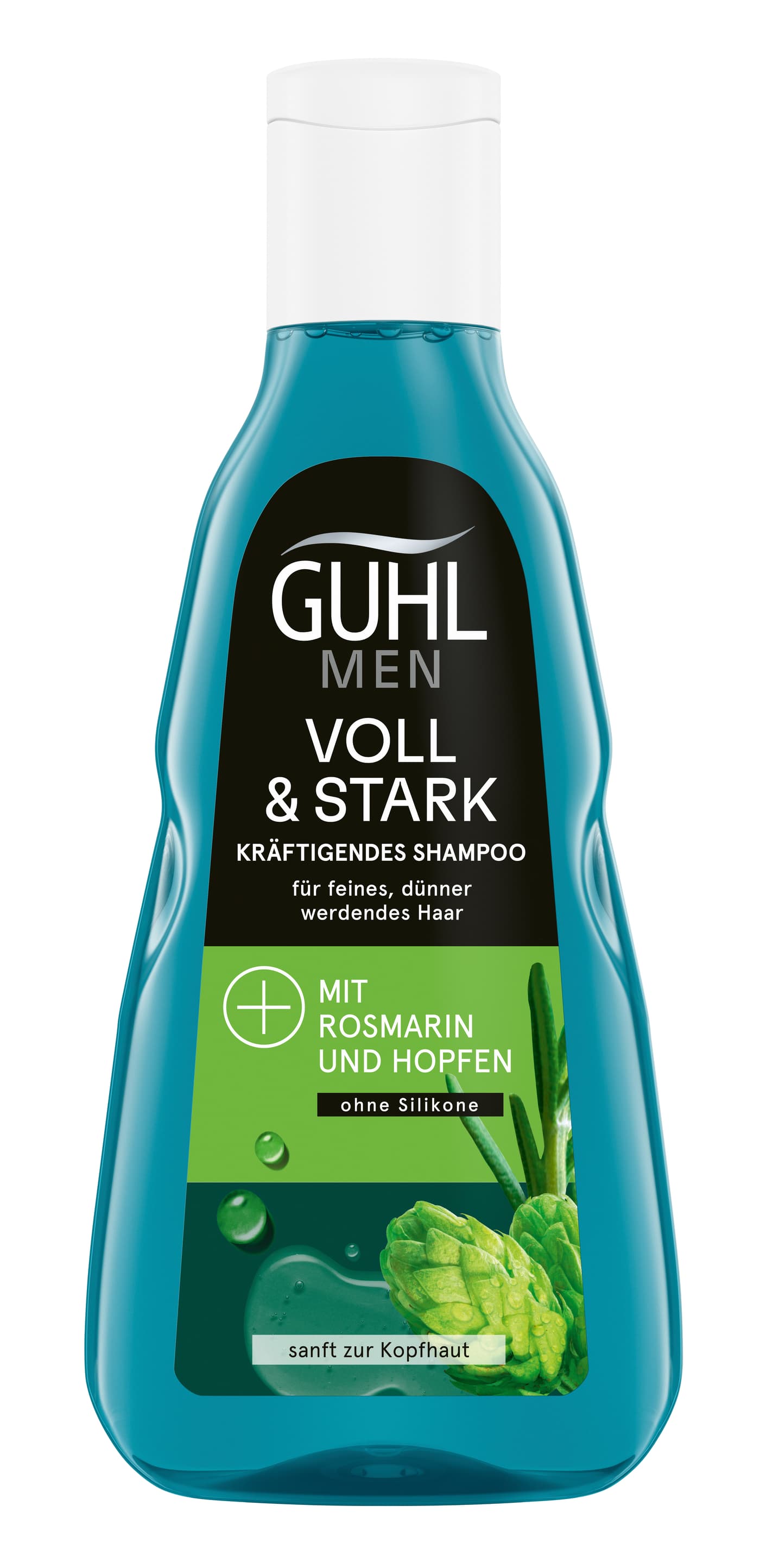 GUHL - MEN VOLL & STARK Kräftigendes Shampoo