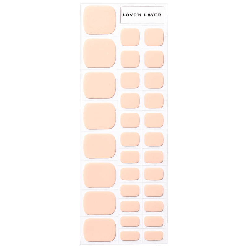 LoveNLayer - Solid Toe Natrual Nude