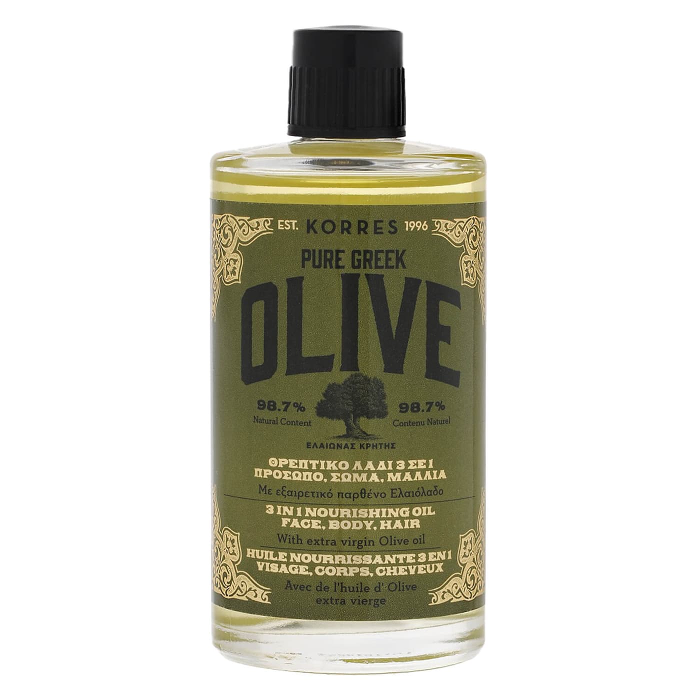 Korres Care - Olive Nährendes 3 In 1 Öl