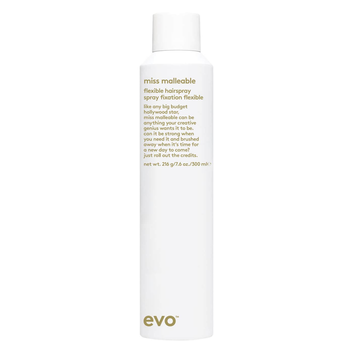 evo style - miss malleable flexible hairspray