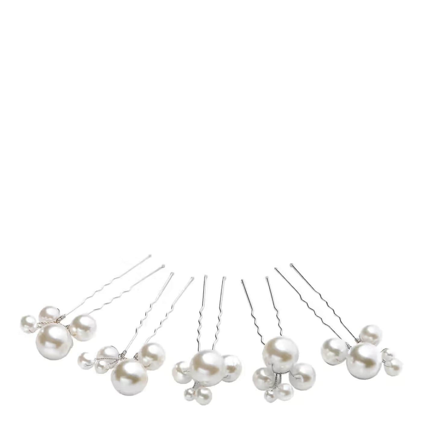 Celebride Haarnadel Mit Verschieden Perlen Silber