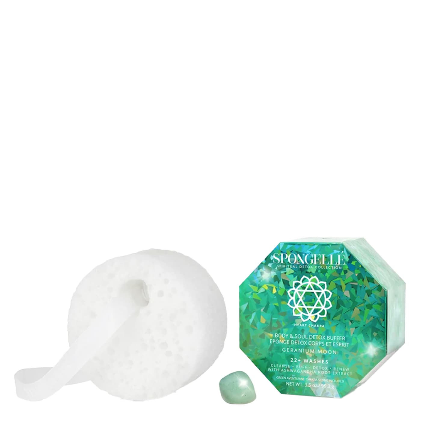 SPONGELLÉ Spiritual Detox - Body & Soul Detox Buffer Heart Chakra Geranium Moon